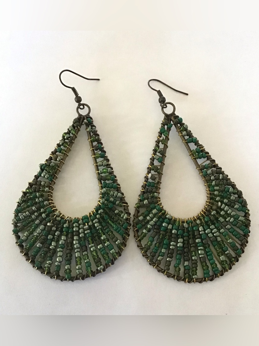 Bohemian Beads Statement Earrings